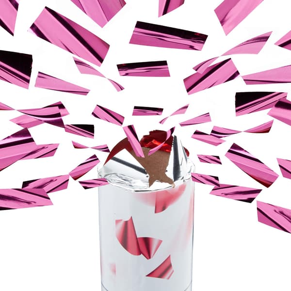 Konfetti kanon rosa
