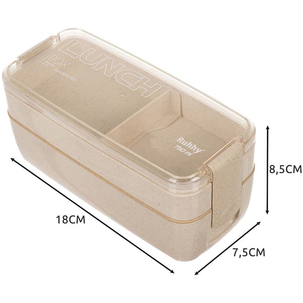 Matlåda 750ml Ruhhy 24528