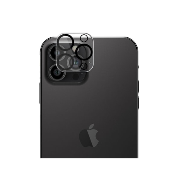 eSTUFF ES501014, Linssin suojaus, Läpinäkyvä, Karkaistu lasi, Apple, iPhone14 Pro, iPhone14 Pro Max