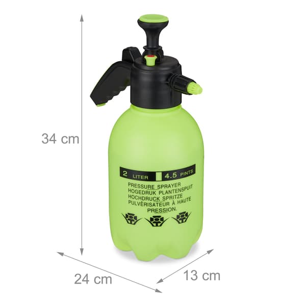 Tryckspruta 2 liter grön