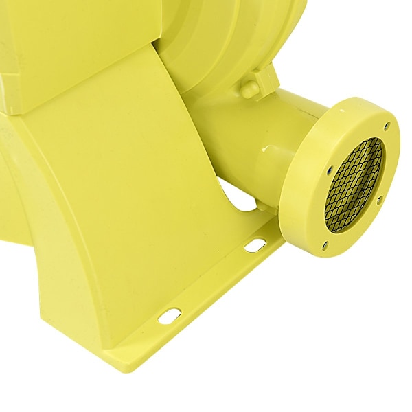 680W Blæser Turbo Ventilator Radial Ventilator Udsugningsventilator Radial Blæser Luftblæser Gul