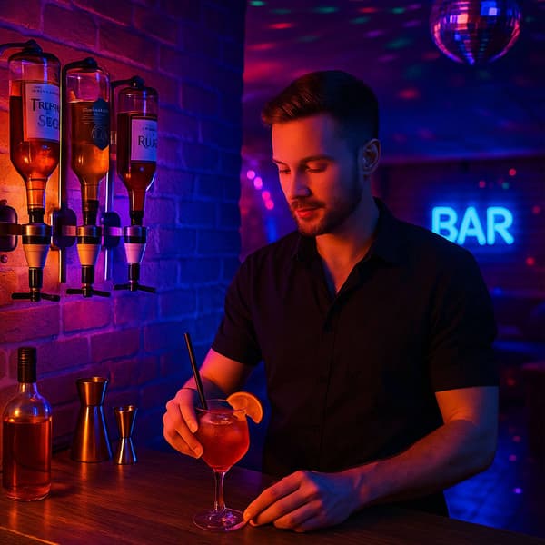 Vægmonteret Bar Butler