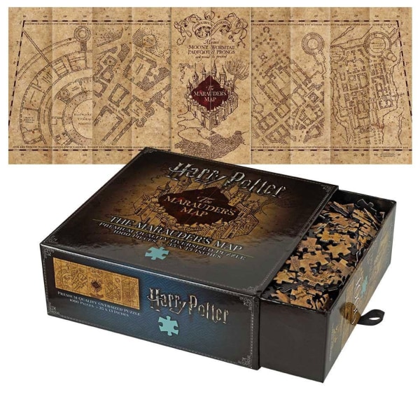 Harry Potter puslespil The Marauder's Map Cover