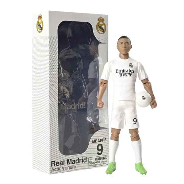 Mbappe Action Figur 20cm - Real Madrid Samlarleksak