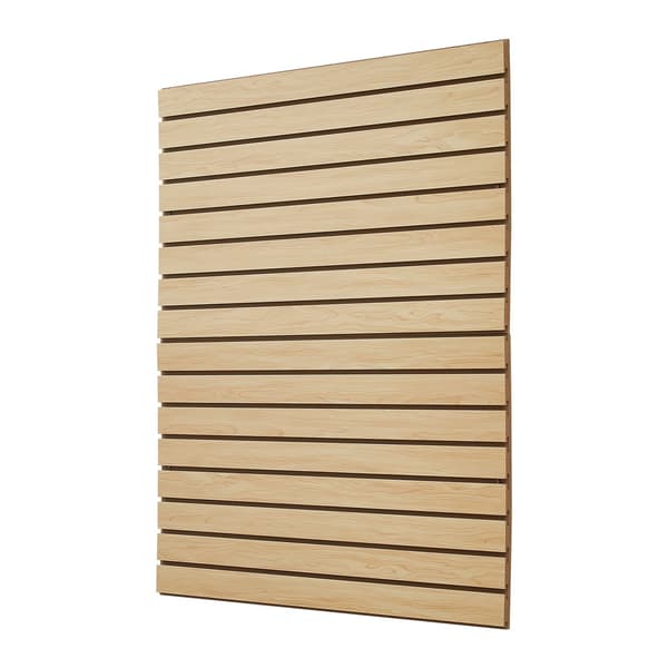 Garagepaneler för ribbor, 12x12 cm MDF, 2-pack