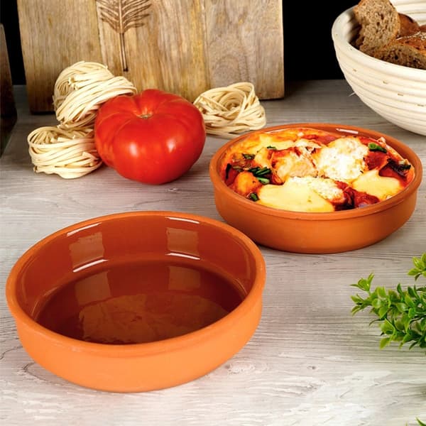Keramiska ramekin-set, 420 ml, ugns- och mikrovågssäker