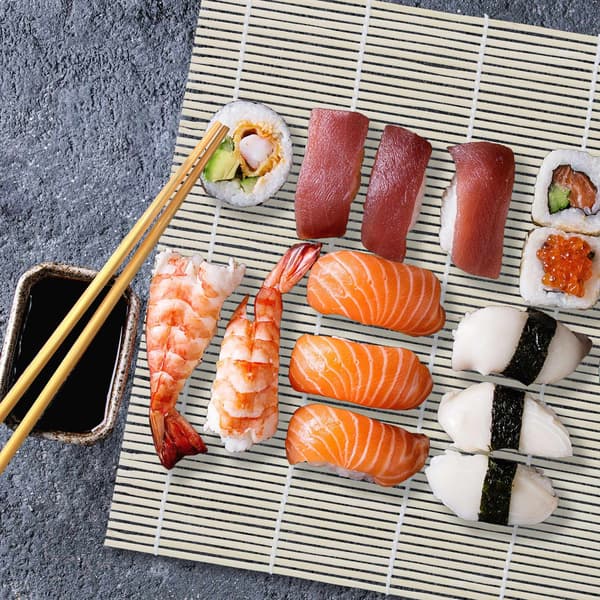 Sushiset i bambu