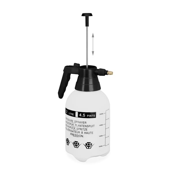 Tryckspruta 2 liter svart