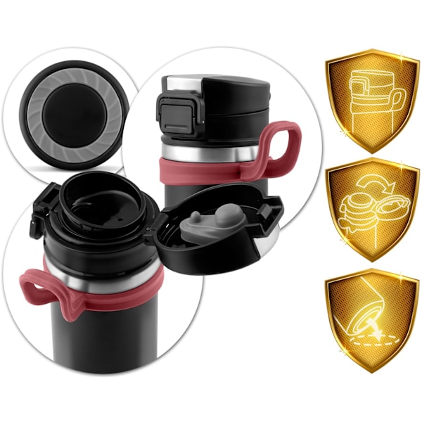 Högkvalitativ vakuumtermos 450 ml BD-783 svart