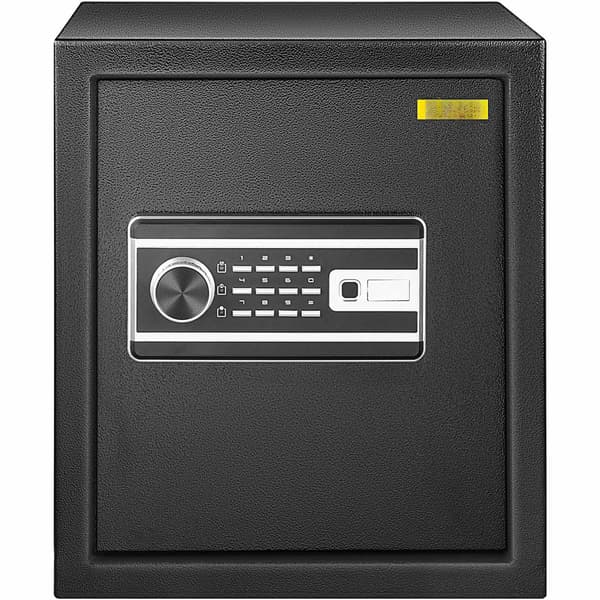 Brandsäkert kassaskåp, 1,7 Cu Ft, fingeravtrycksknappsats