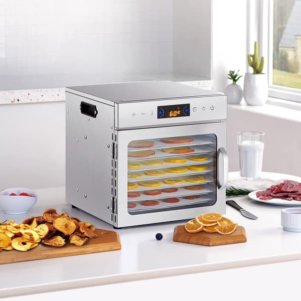 Mattorkmaskin, 8 rostfria brickor, 400W, 24 timmars timer