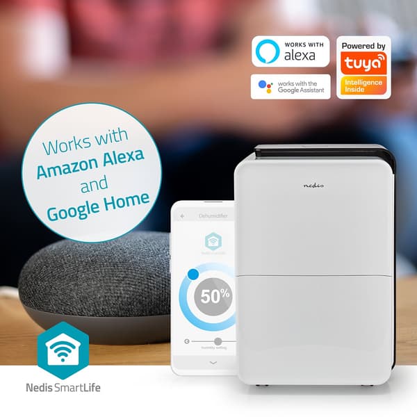 Wi-Fi Smart Affugter, 30L/Dag, App Control