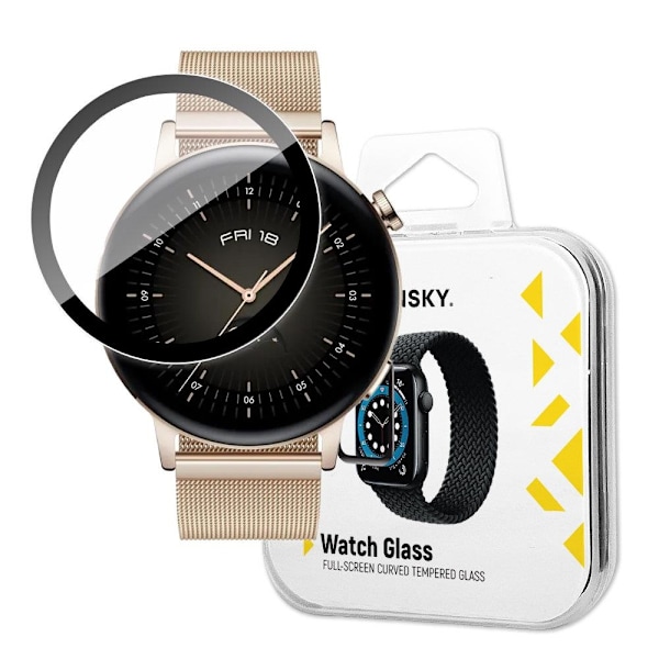 Hybrid skyddsglas till Huawei Watch GT 3 46mm svart