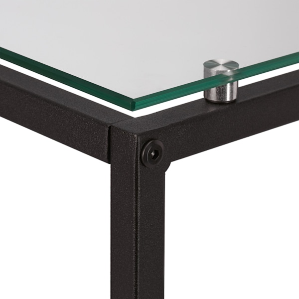 U-formet materialemix sidebord