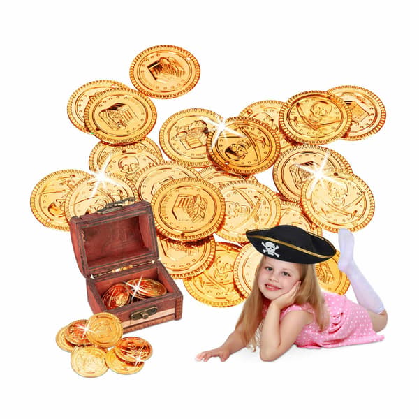 Pirater med guldmønter