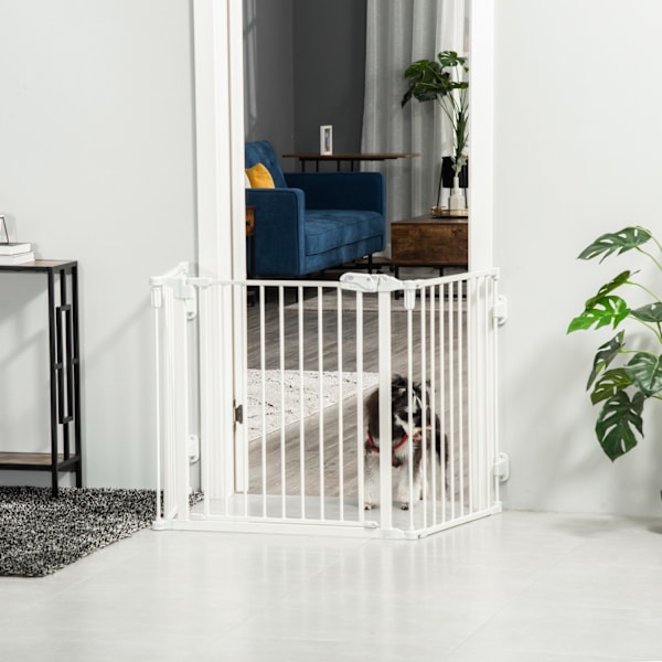 Dog Barrier Säädettävä Kulmassa Säädettävä Taittuva Automaattiovi