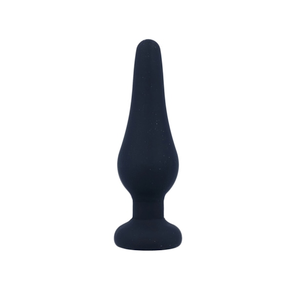 Intense - Anal Plug Pipo S musta silikoni 9,8 cm