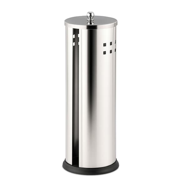 Toiletpapirholder, rustfrit stål, kapacitet til 3 ruller