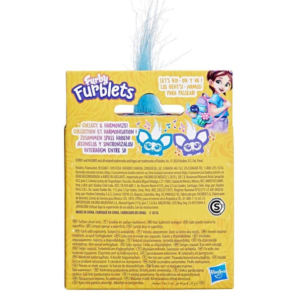 Furby Mini Interactive Toy med lyd- og bevægelsesfunktioner