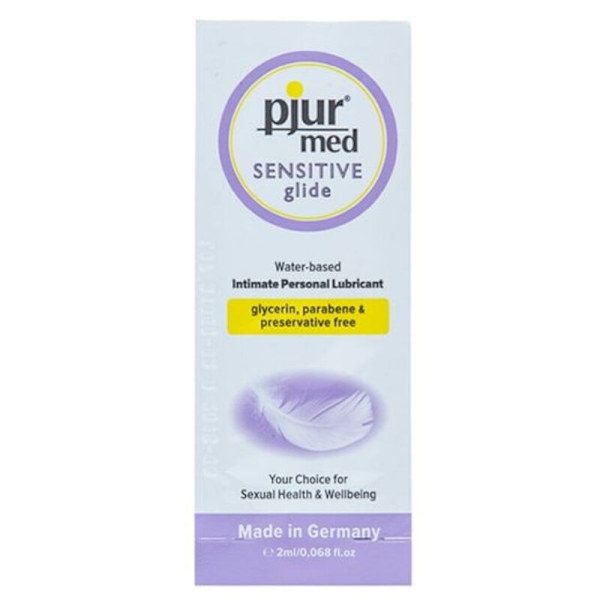 Pjur - Med Sensitive Glide Vandbaseret smøremiddel 2 Ml