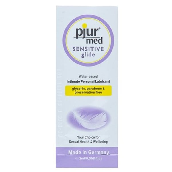 Pjur - Med Sensitive Glide Vattenbaserat glidmedel 2 Ml