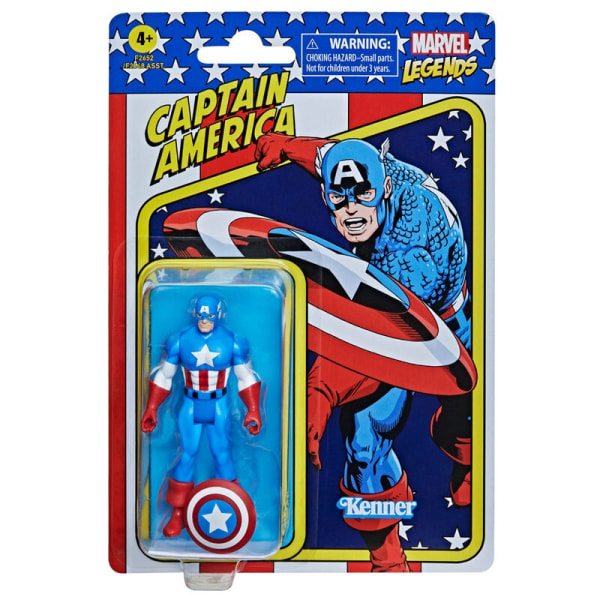 Marvel Captain America retrofigur 9,5 cm