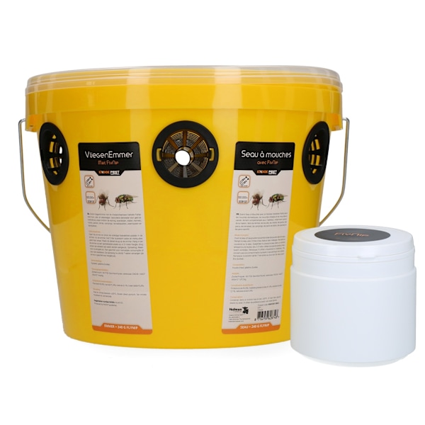 Knock Pest FlyNip FlyBucket (240 g godbid inkl.)