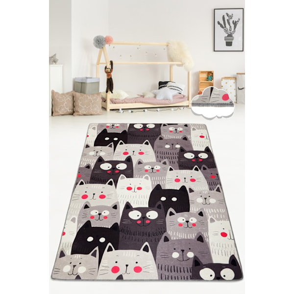 Matto (80 x 120) Cats Grey Djt