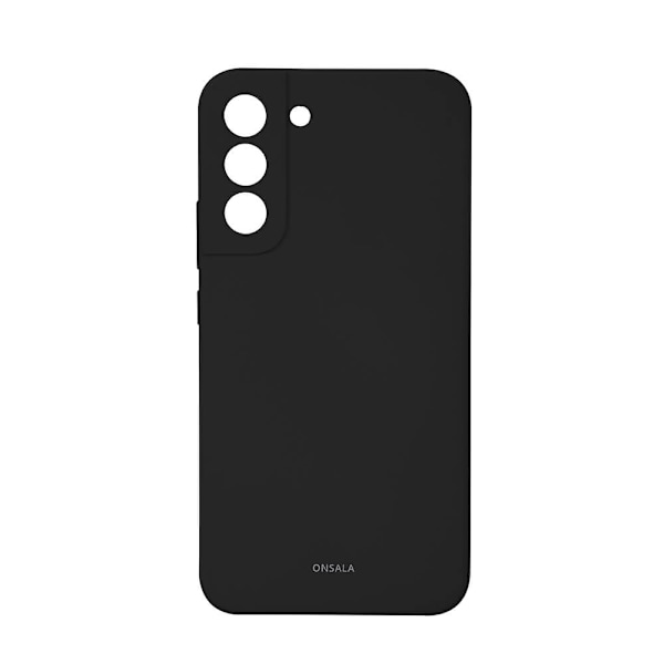 ONSALA Mobilcover Silicone Black Samsung S22