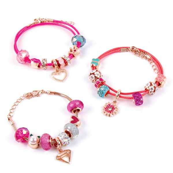 Make It Real Diy Halo Charms -rannekorusarja "Think Pink"
