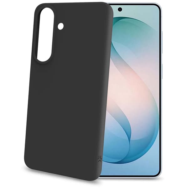 Kromomjukt gummiskal till Samsung Galaxy S26 FE 5G, svart, mikrofiberfoder