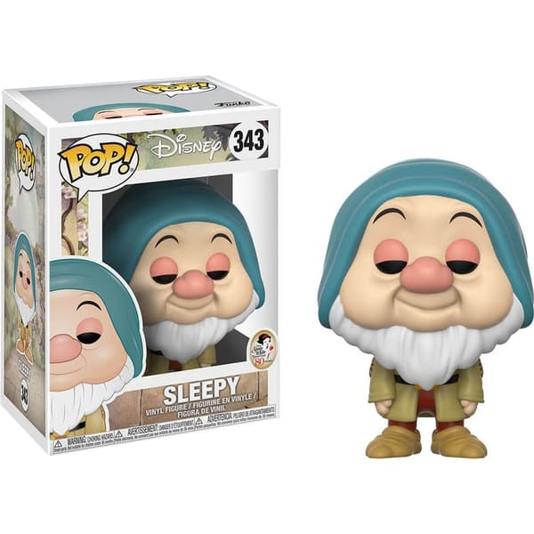 Disney Snehvide og de syv dværge søvnig popfigur