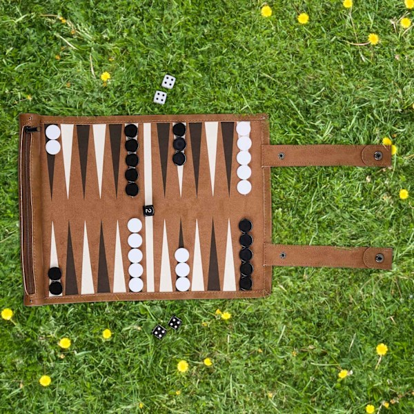 Backgammon til at rulle op