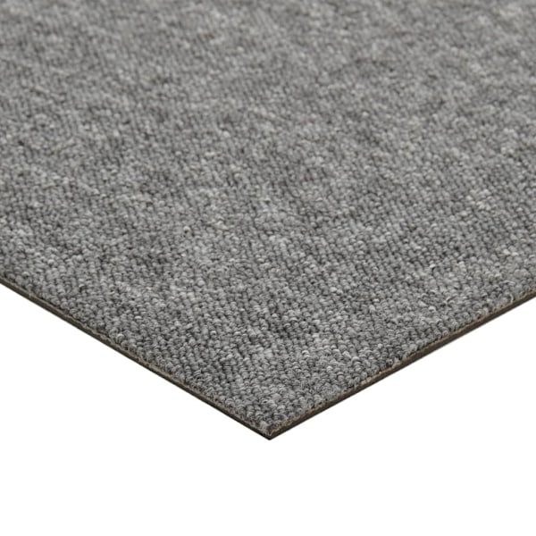 Piastrelle tessili 20 pz 5 m² 50x50 cm grigio