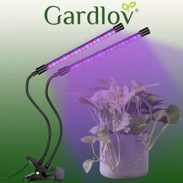 Lampa 20 LED 2st för växttillväxt Gardlov 19241