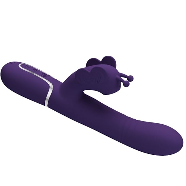 Pretty Love - Multifunction Rabbit Vibrator 4 In 1 Butterfly Lila