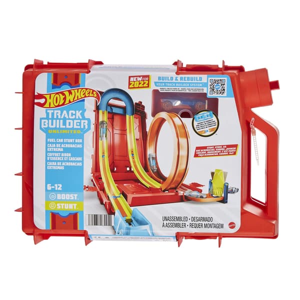 Bränsledunk Stuntbox Lekset med Bana och Bil, 6+