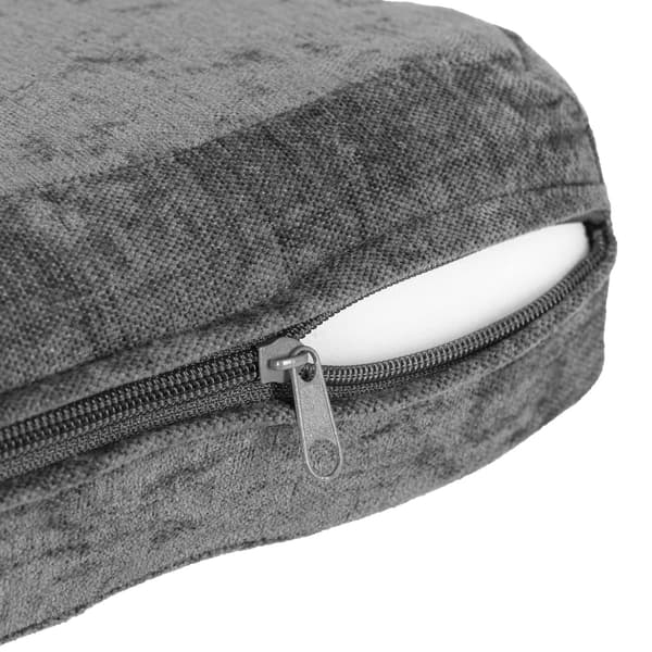 Modulär barnsoffa med 10 kuddar, chenilletyg