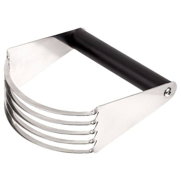 Degblandare med 5 rostfria blad och soft touch-handtag