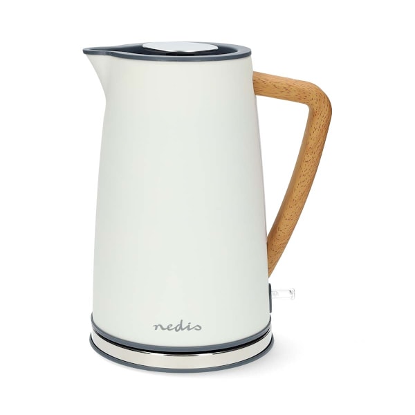 Elkedel | 1.7 l | Soft-Touch | Hvid | Drejelig 360 grader | Skjult varmeelement | Strix®-controller | Beskyttelse mod kogetørring