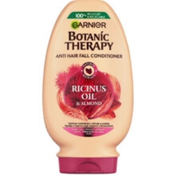 GARNIER - Strengthening Balm with Ricin and Almond Oil for (Fortifying Balm -Conditioner) Botanic Therapy (Fortifying Balm -Conditioner) 200 ml 200ml