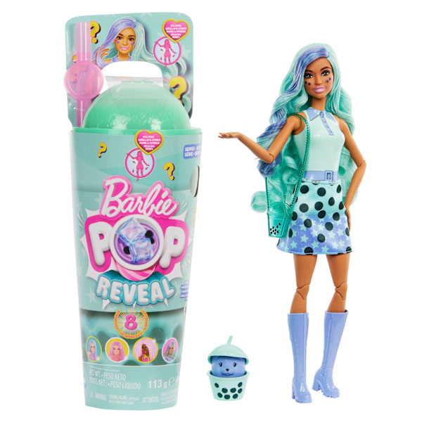 Barbie Pop Reveal Boba Green Tea