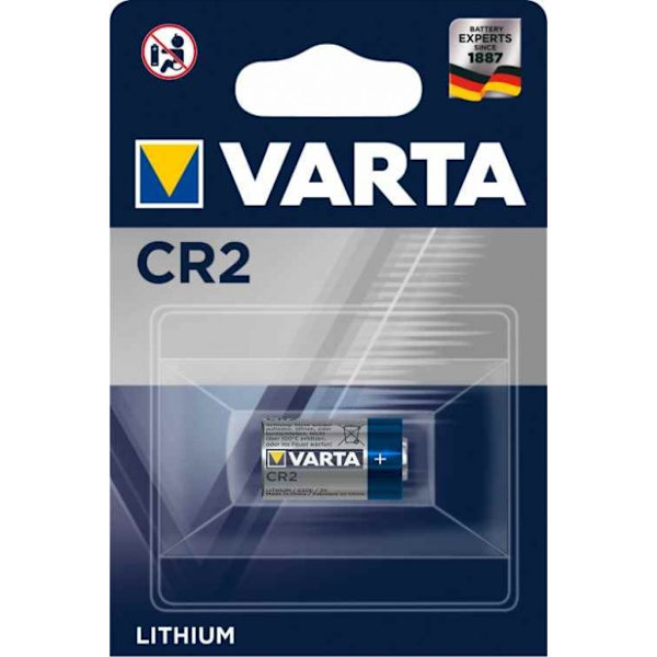VARTA litiumcylindriskt batteri CR2