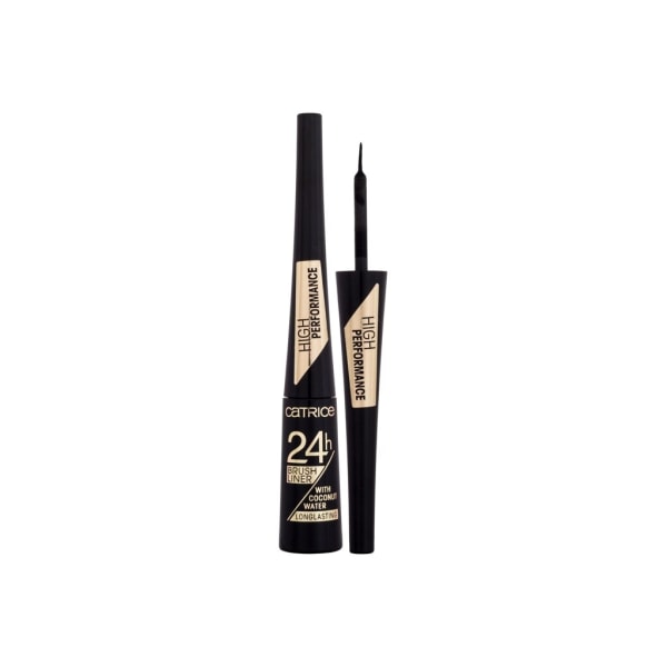 Catrice - 24H Brush Liner 010 Ultra Black Longlasting - For Wome
