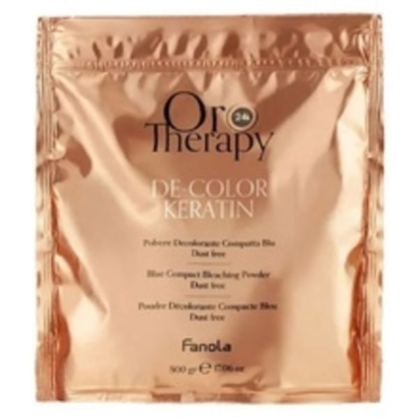 Fanola - Oro Therapy 24k De-Color Keratin - Melírovací prášek pr