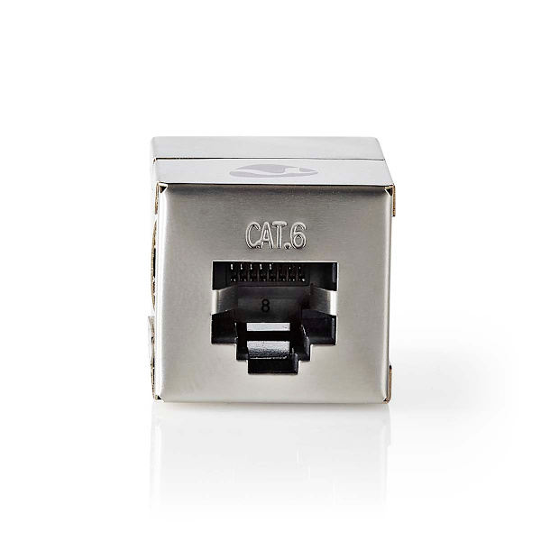 Nätverkskoppling | Adapter | Skärmad | RJ45 Hona | RJ45 Hona | Rak | Metall | Låda