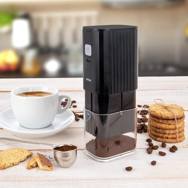 Elektrisk ledningsfri kaffekværn, 16 cm