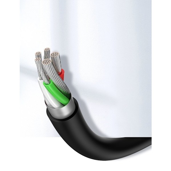 USB-kaapeli - USB-C 3A 3m musta