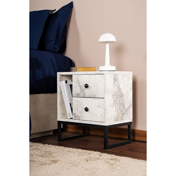 Natbord Glimmer - Fressia Marble, Sort