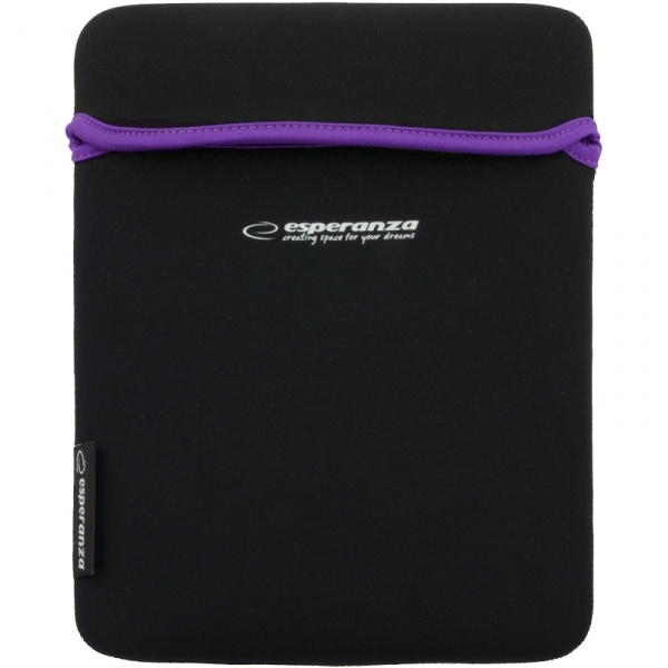 Esperanza Neopren Taske Til Tablet 9,7" Et172V Sort/Violet